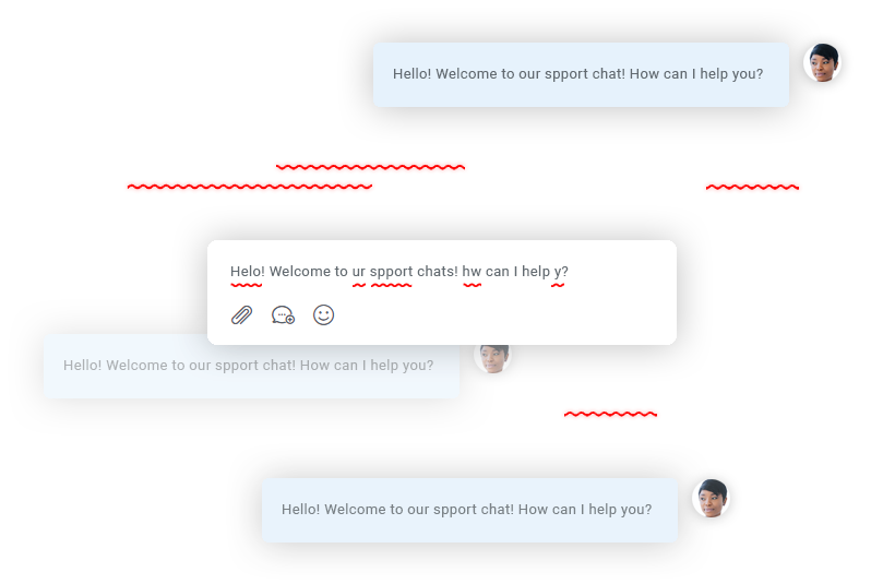 Исправление орфографии