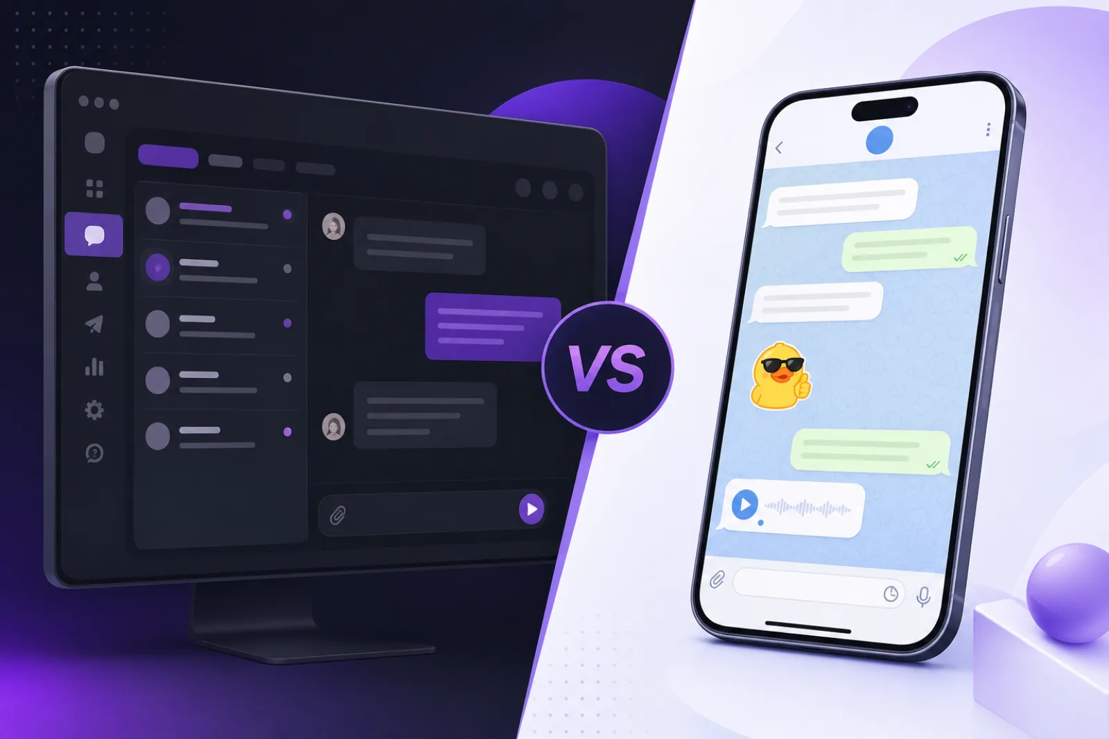 Мессенджер в панели управления: когда удобнее кабинет, а когда Telegram